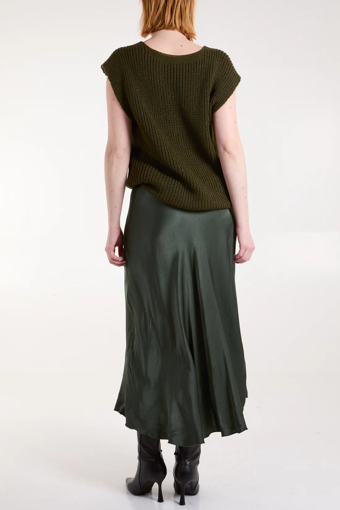 Fen Satin Slip Skirt - Assorted Colours