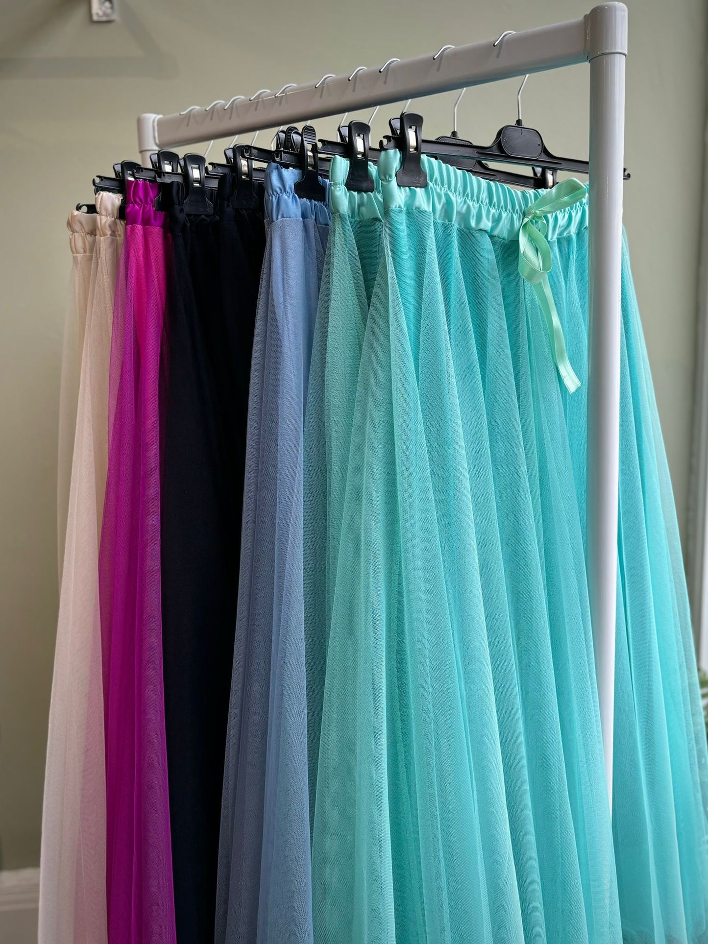Florence Long Net Tulle Petticoat Skirt