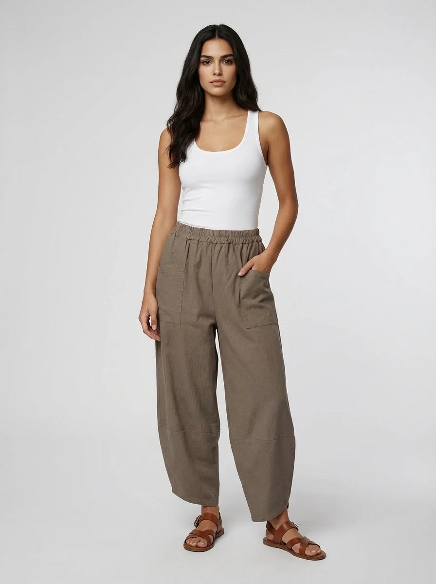 Easy Pull-On Cocoon Trousers