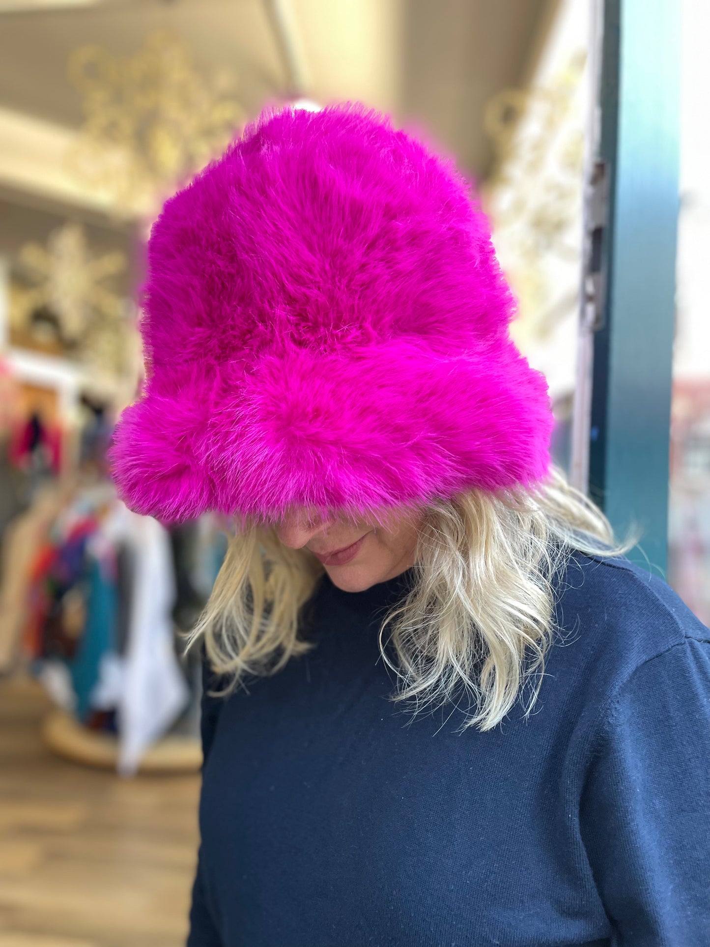 Snowy Luxe Faux Fur Bucket Hat - 4 Colours