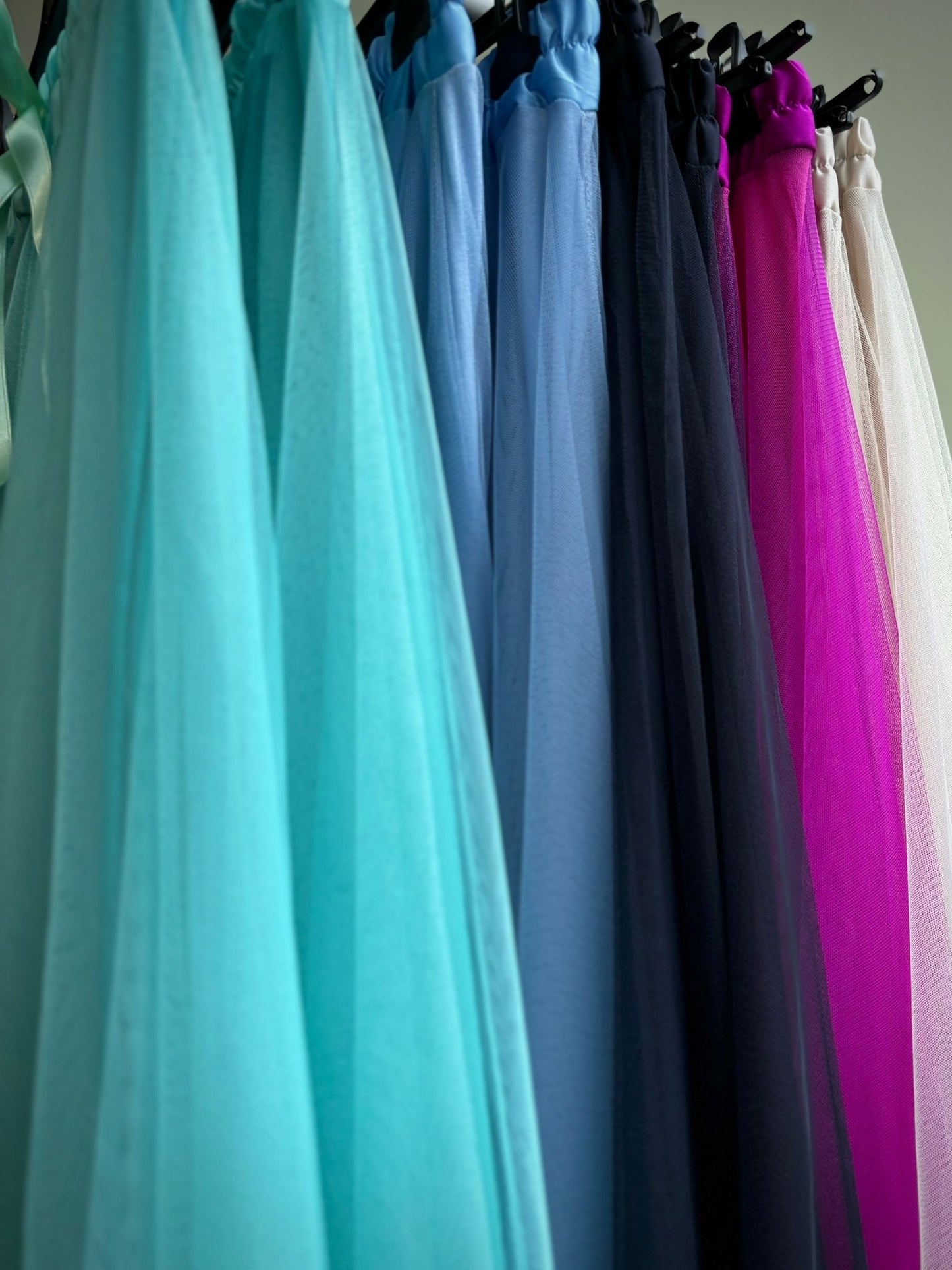 Florence Long Net Tulle Petticoat Skirt