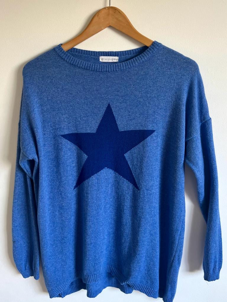 Sophie Cashmere/Merino Mix Star Jumper