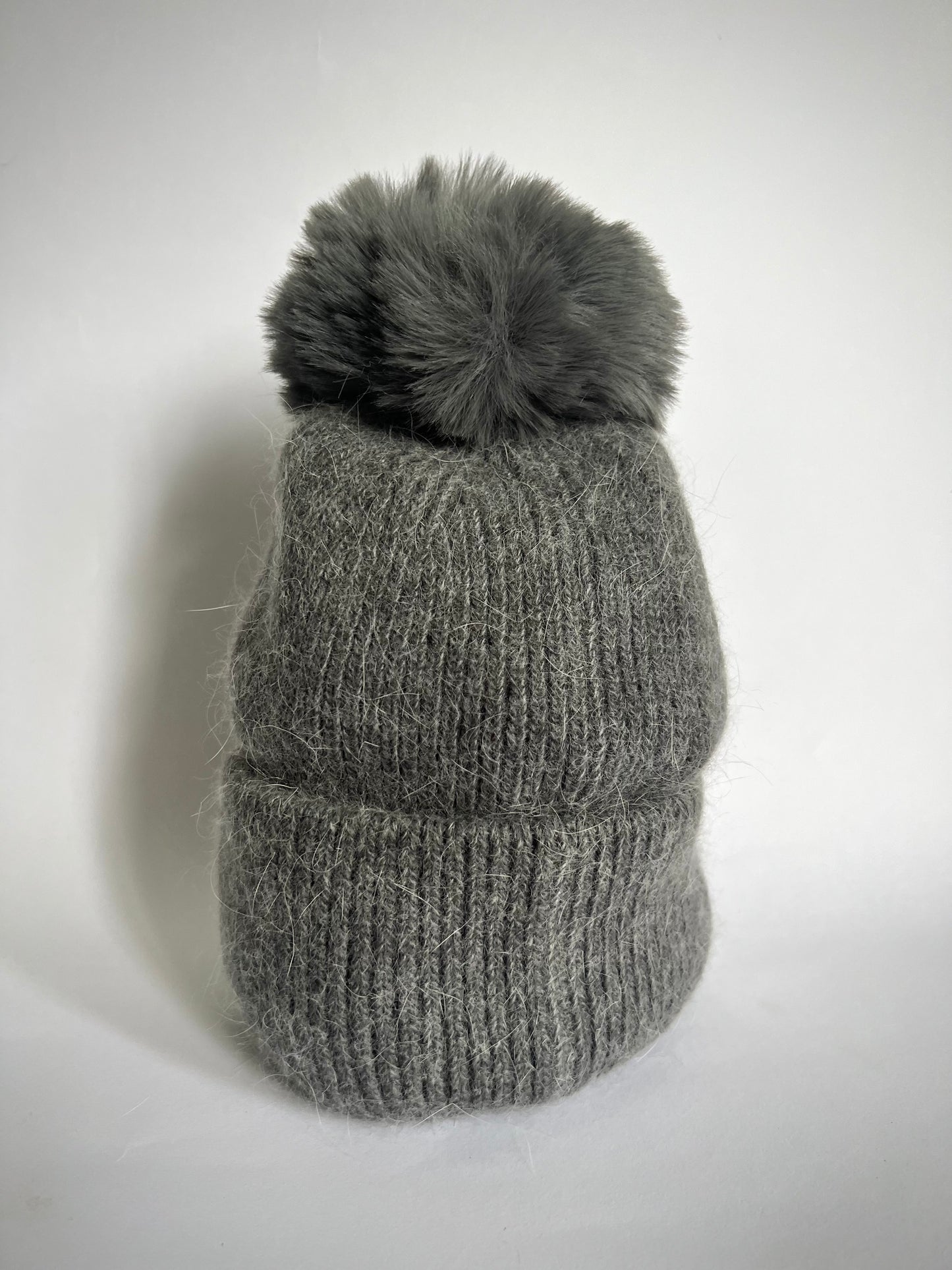 Classic Cosy Faux Fur Bobble Hat