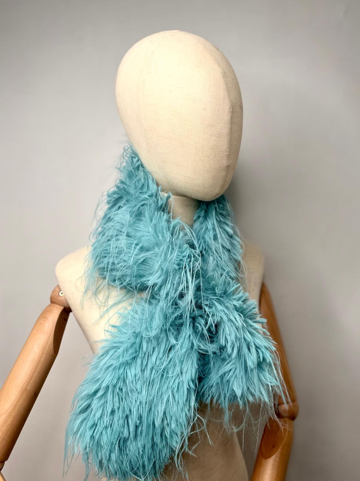 Shaggy Faux Fur Pull-Through Scarf - 3 Colours