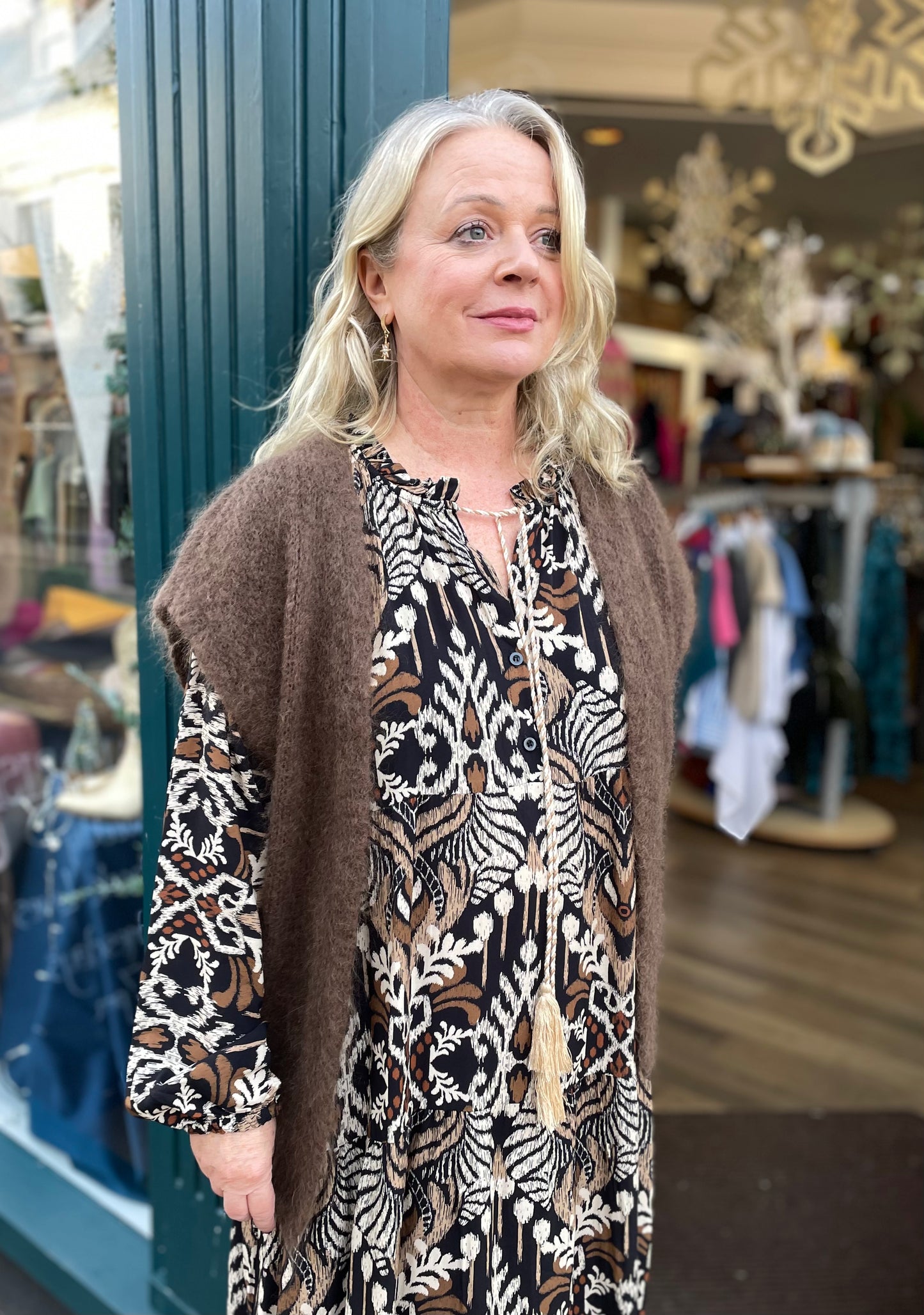 Leona Mohair Mix Waistcoat - 6 Colours