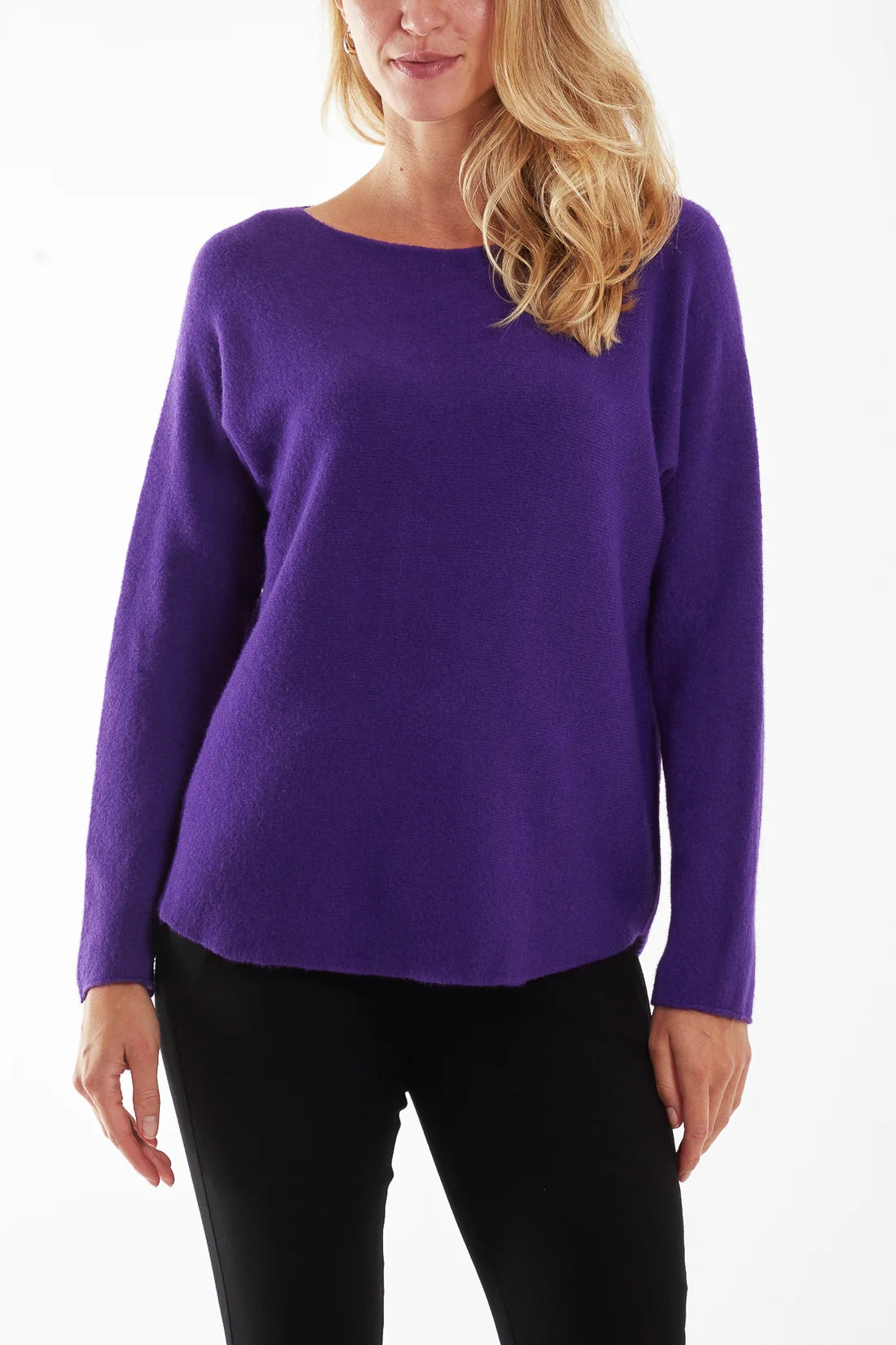 Tamarisk Core Collection Round Neck Long Sleeve Lightweight Knit Jumper