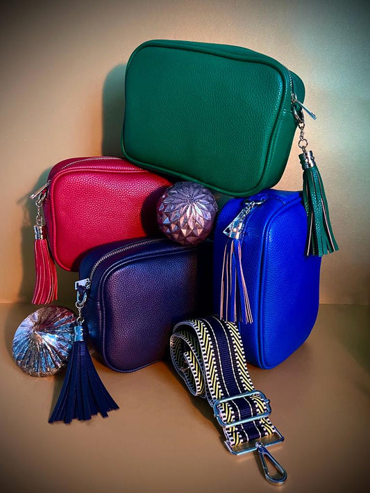 Poppy Tassel Crossbody Bag