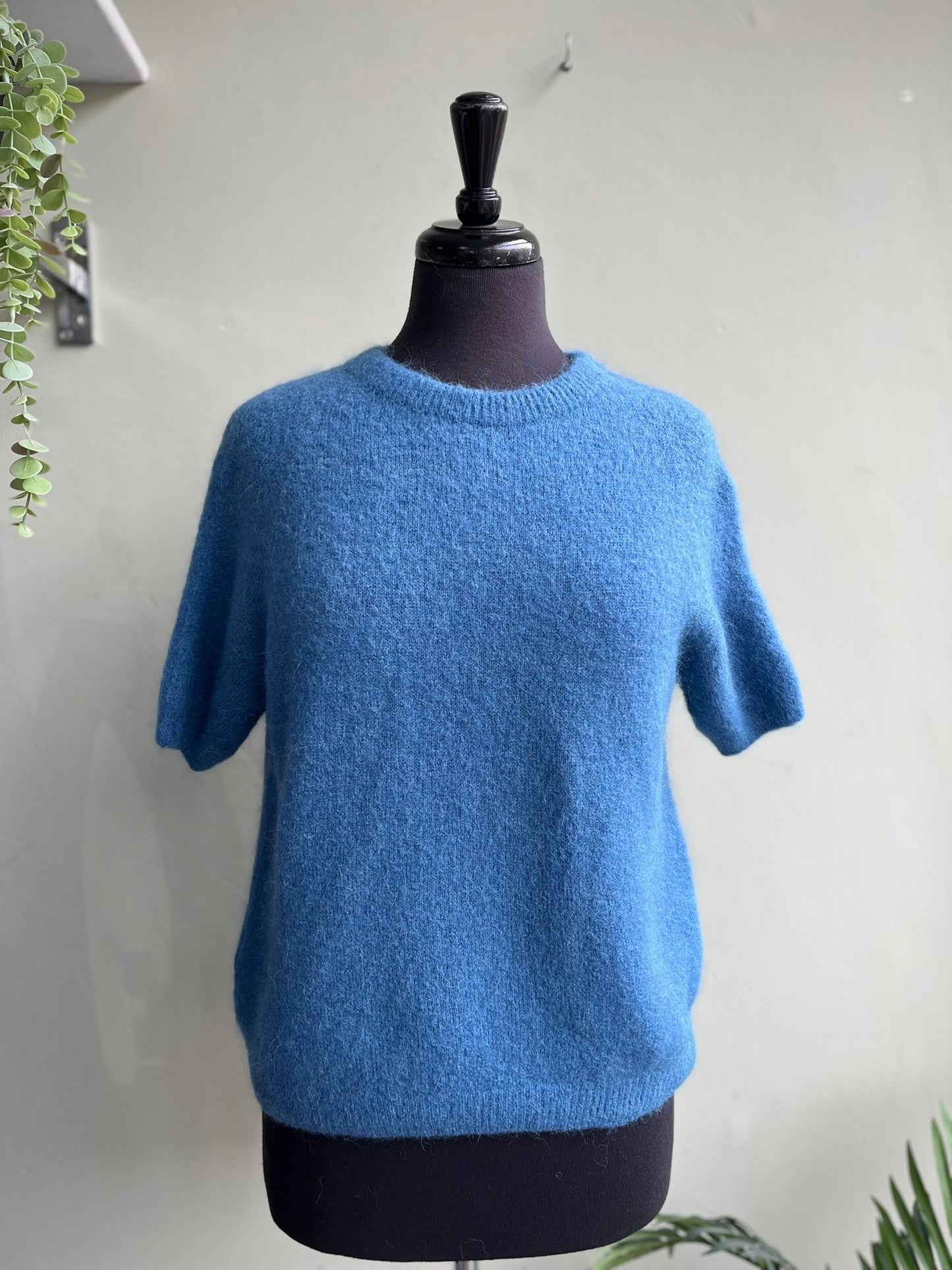 Bryony Alpaca Blend Short Sleeve Jumper