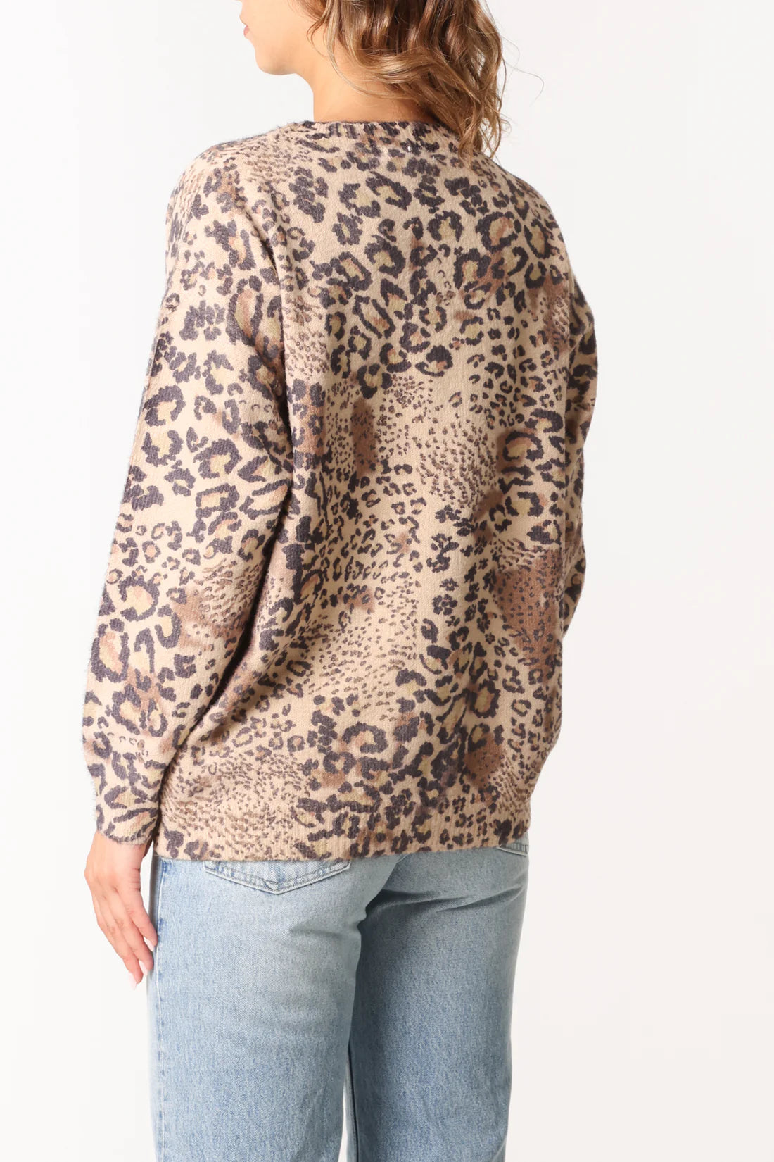 Super Soft Mixed Animal Print Jumper
