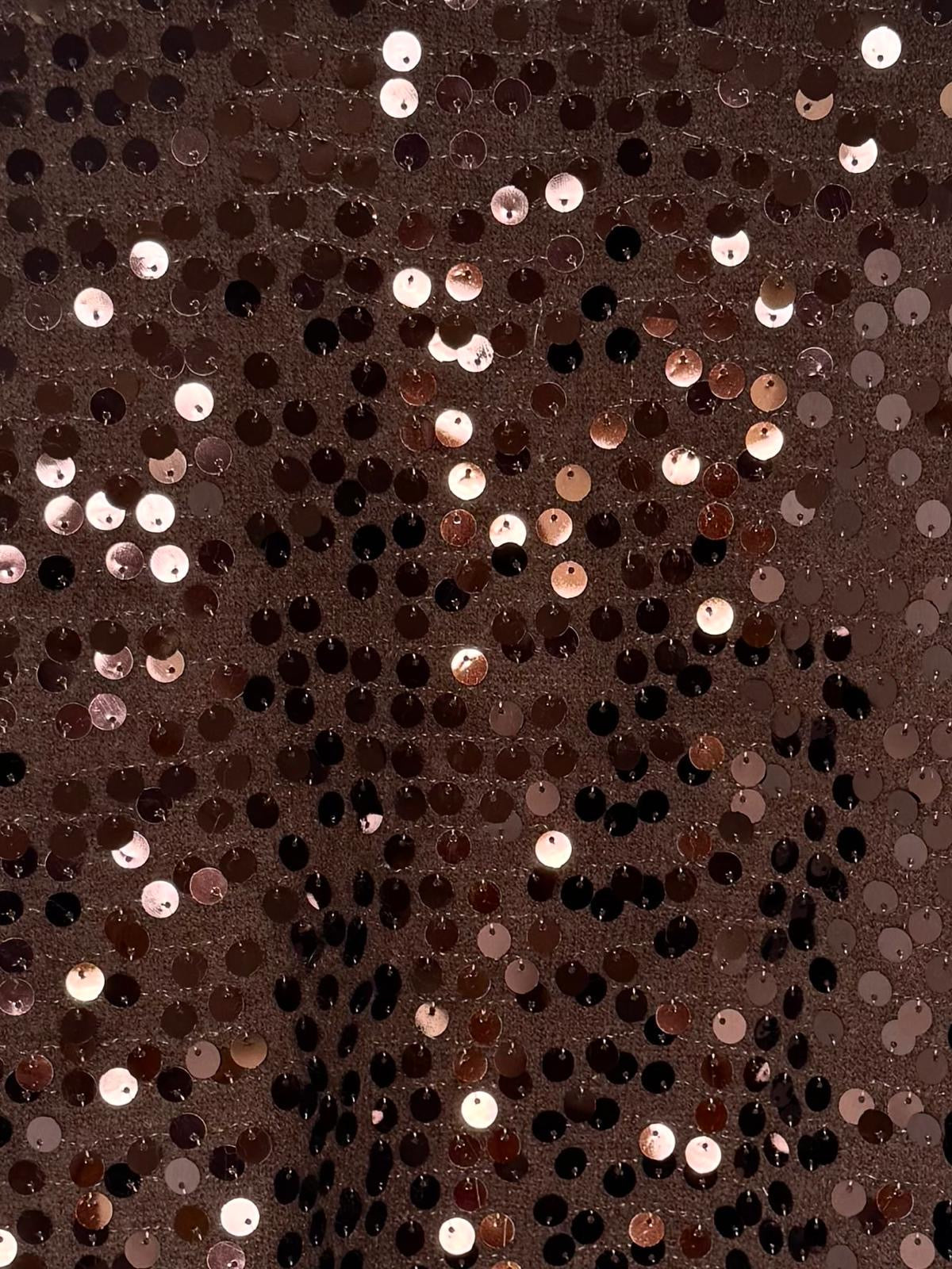 Beatrice Sequin Embellished Jumper - Beige, Burgundy or Chocolate Brown