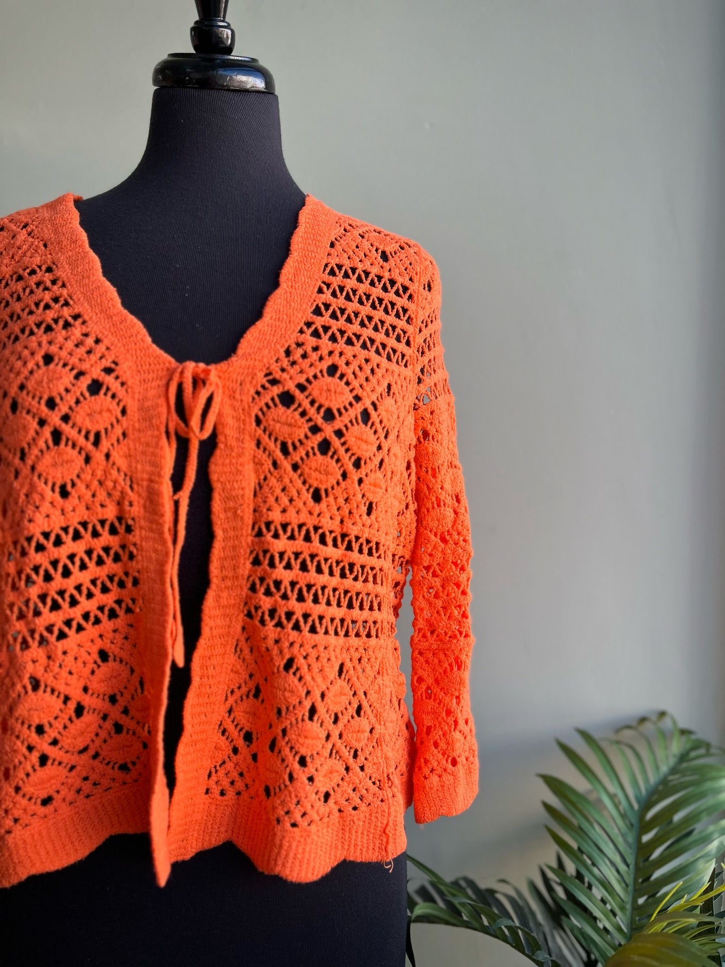 Lily Crochet Cotton Lace Cardigan