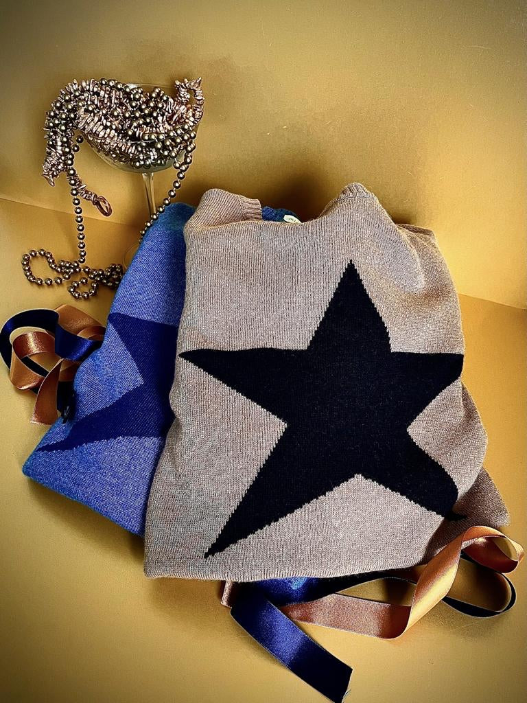 Sophie Cashmere/Merino Mix Star Jumper