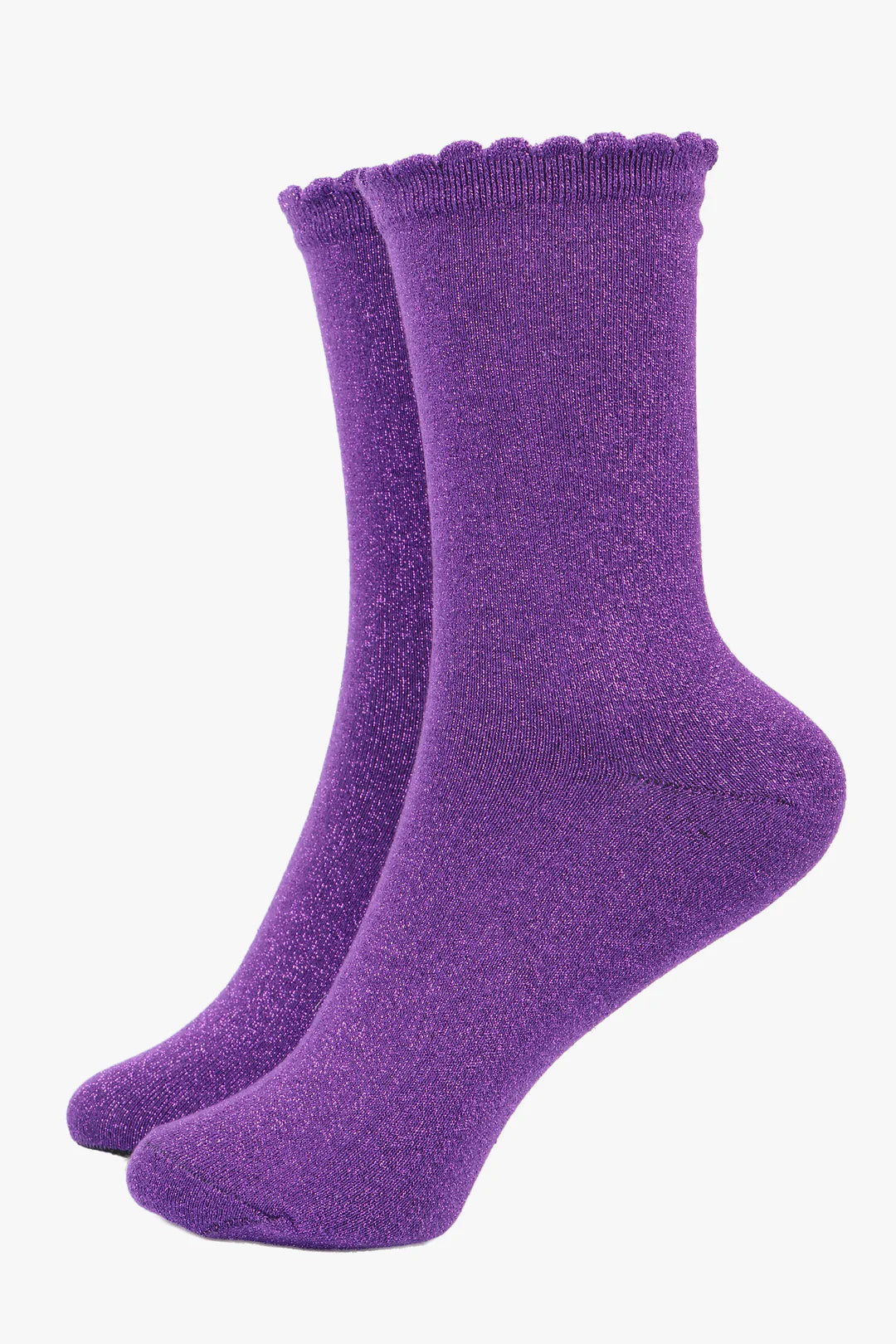 Lurex Glitter Disco Socks - 6 Colours