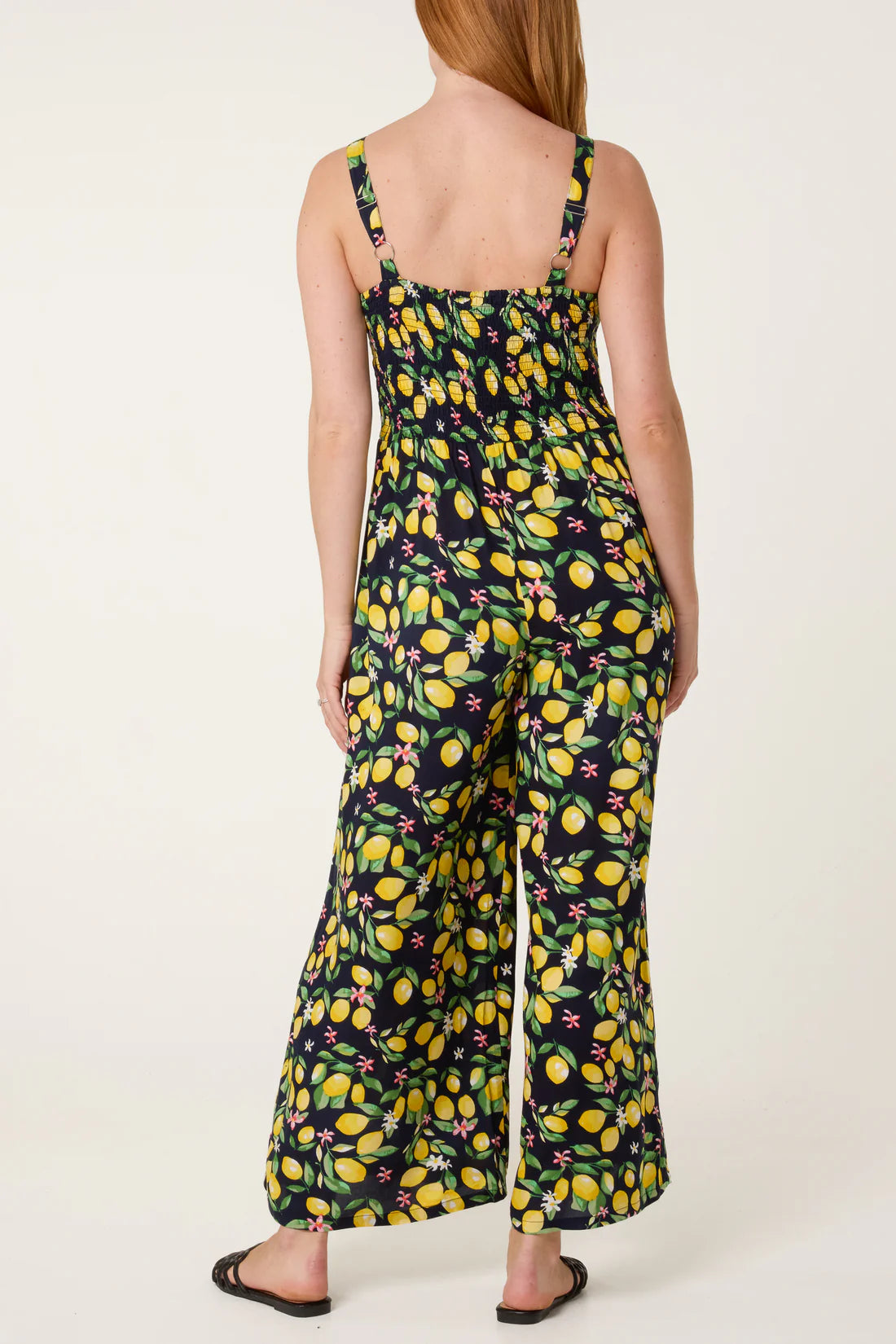 Nicola Lemon Print Jumpsuit