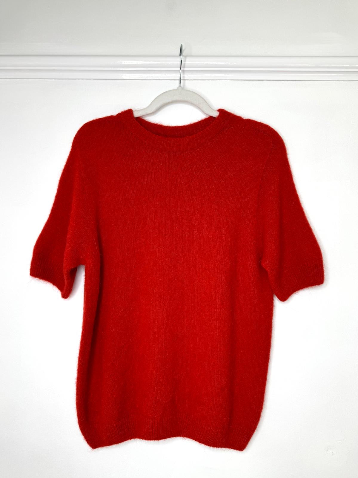 Bryony Alpaca Blend Short Sleeve Jumper - 7 Colours