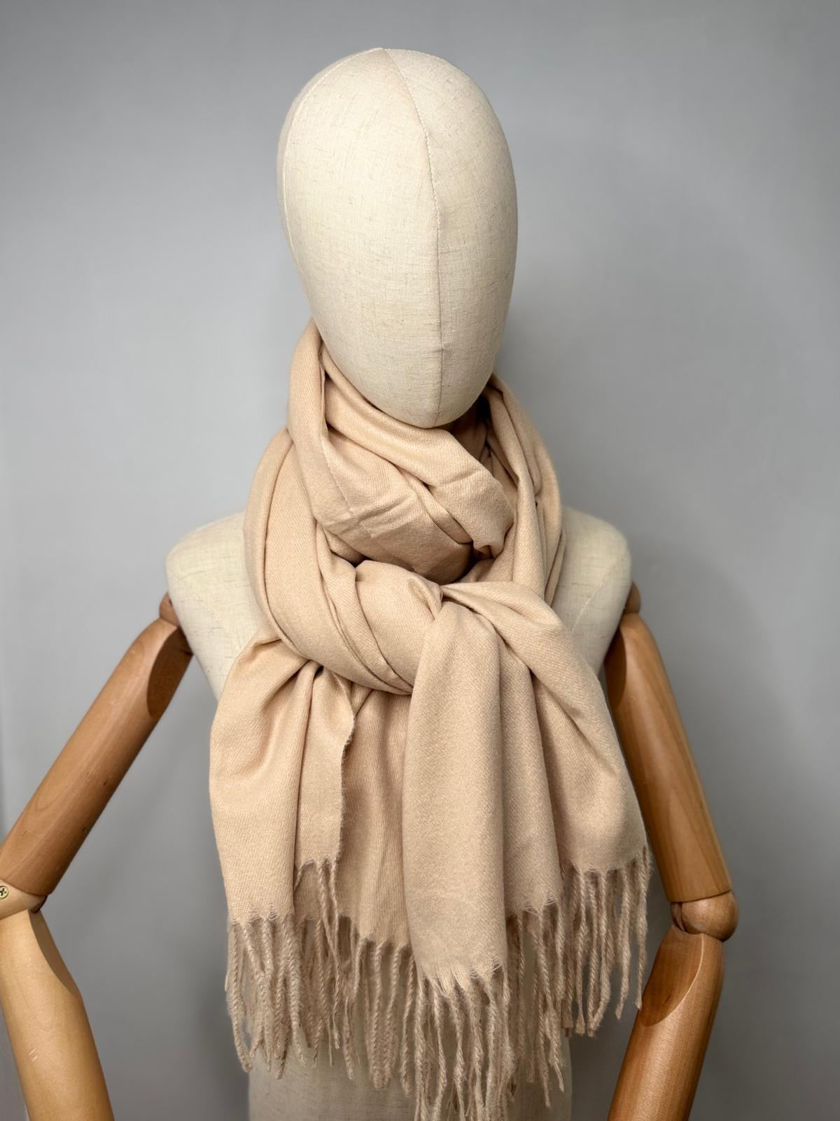 Soft Knit Large Pashmina Style Scarf