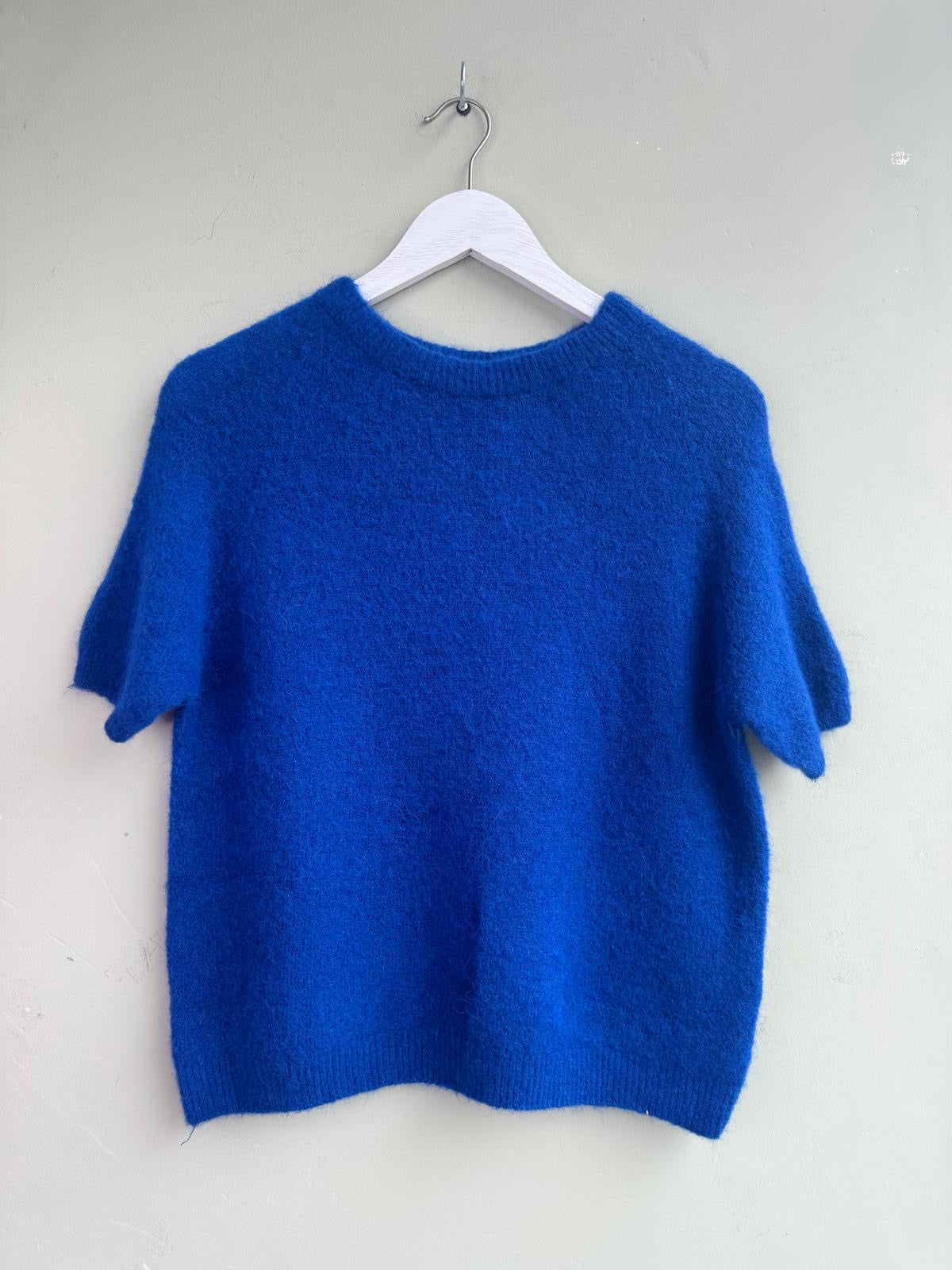 Bryony Alpaca Blend Short Sleeve Jumper