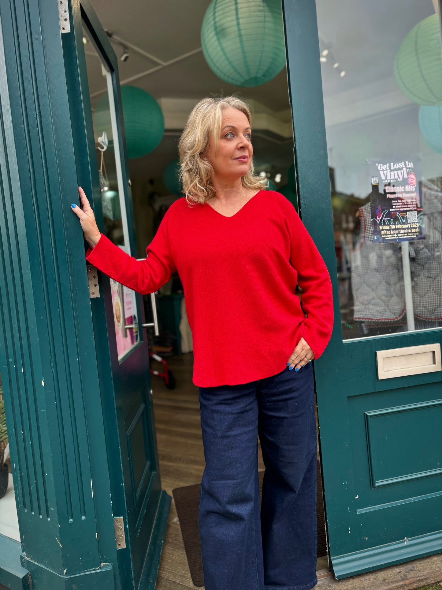 Tamarisk Core Collection Lightweight V Neck Jumper - 5 Colours