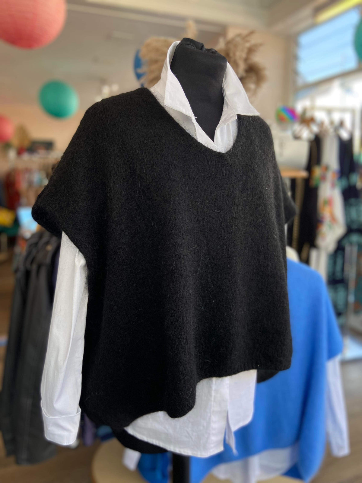Eleanor Mohair Mix Slouchy Tank Top