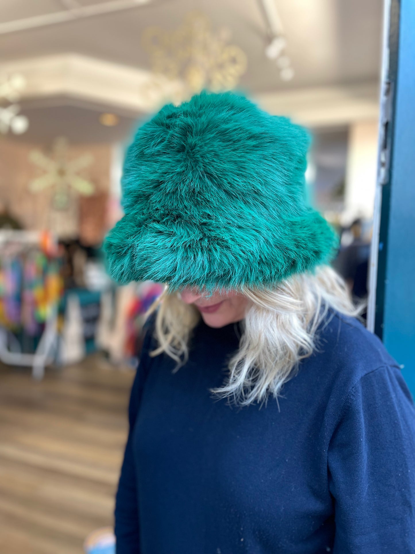 Snowy Luxe Faux Fur Bucket Hat - 4 Colours