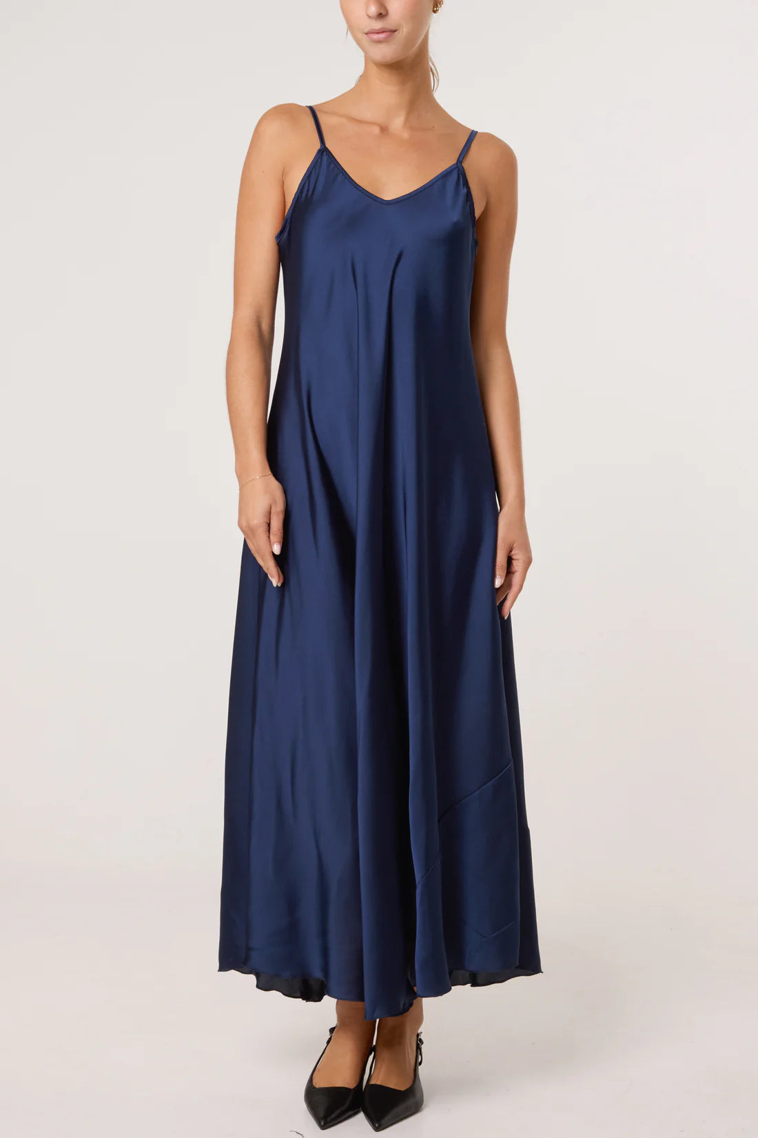 Bryony Satin Maxi Slip Dress - 5 Colours