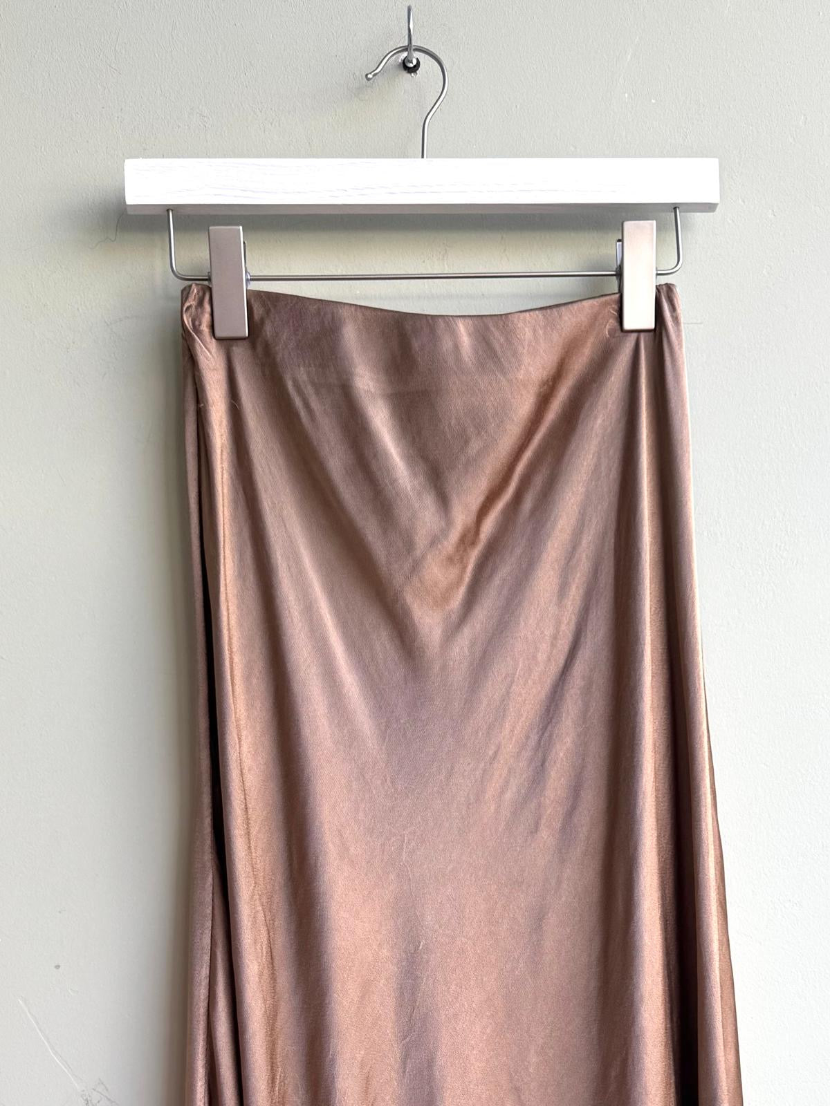 Fen Satin Slip Skirt - Assorted Colours