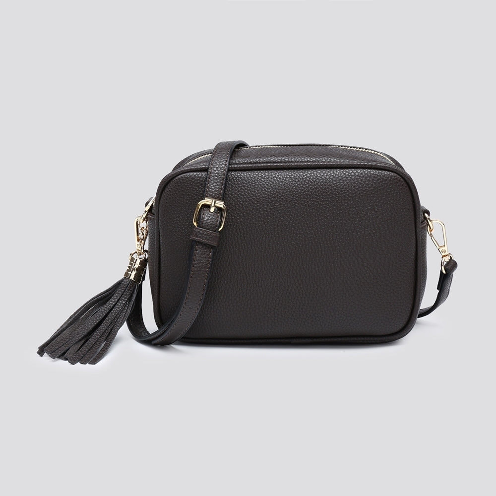 Poppy Tassel Crossbody Bag