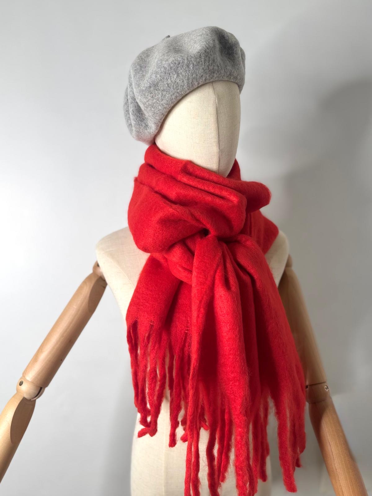 Cosy Plain Blanket Scarf - 4 Colours