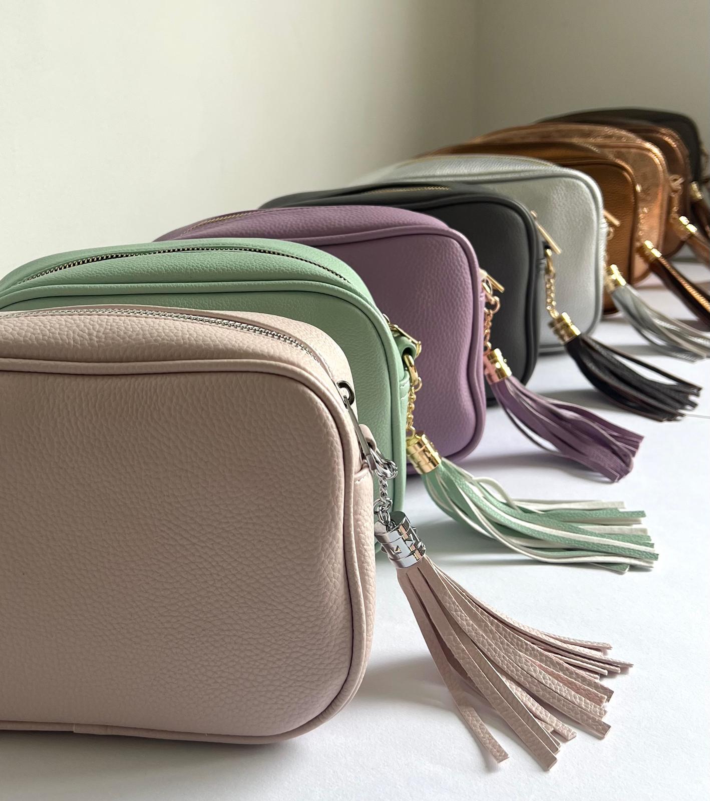Tassel Crossbody Bag assorted colours