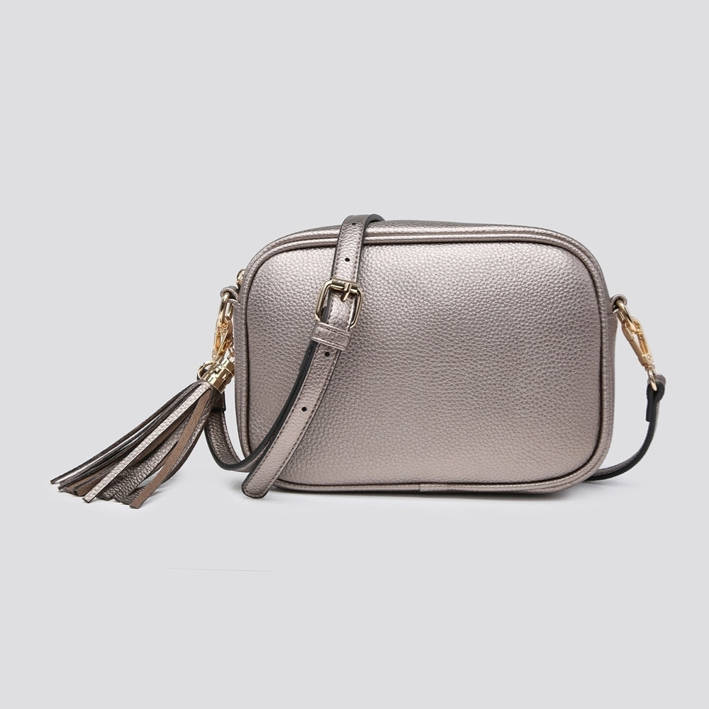 Poppy Tassel Crossbody Bag