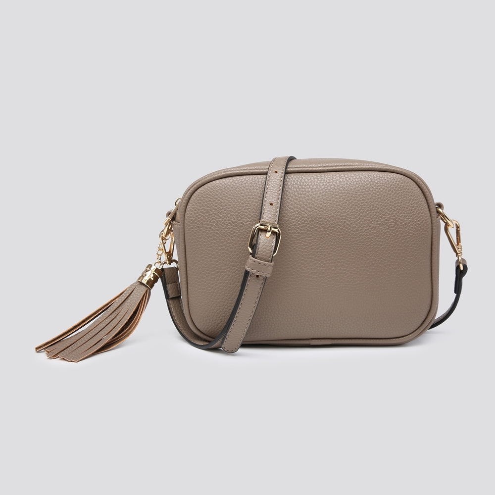 Poppy Tassel Crossbody Bag