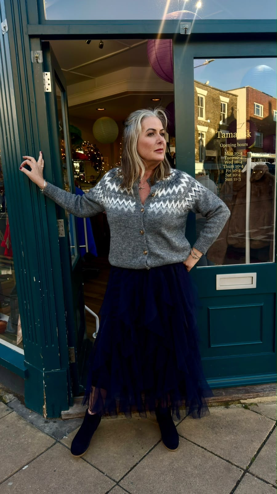 Rebecca Fairisle Cardigan