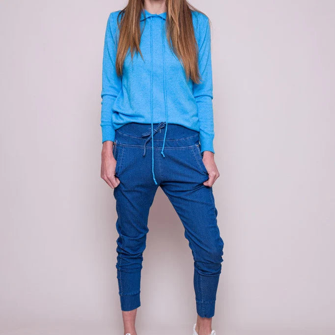 Suzy D Ultimate Jeans Joggers - Denim