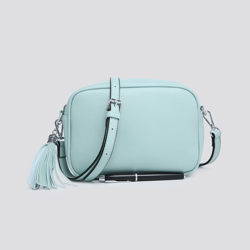 Poppy Tassel Crossbody Bag