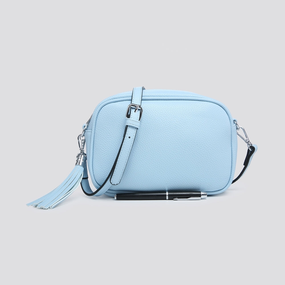 Poppy Tassel Crossbody Bag