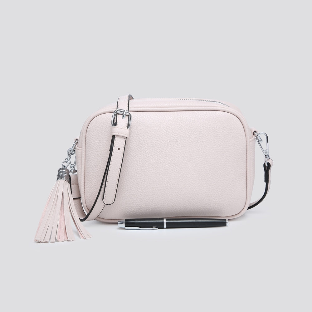 Poppy Tassel Crossbody Bag