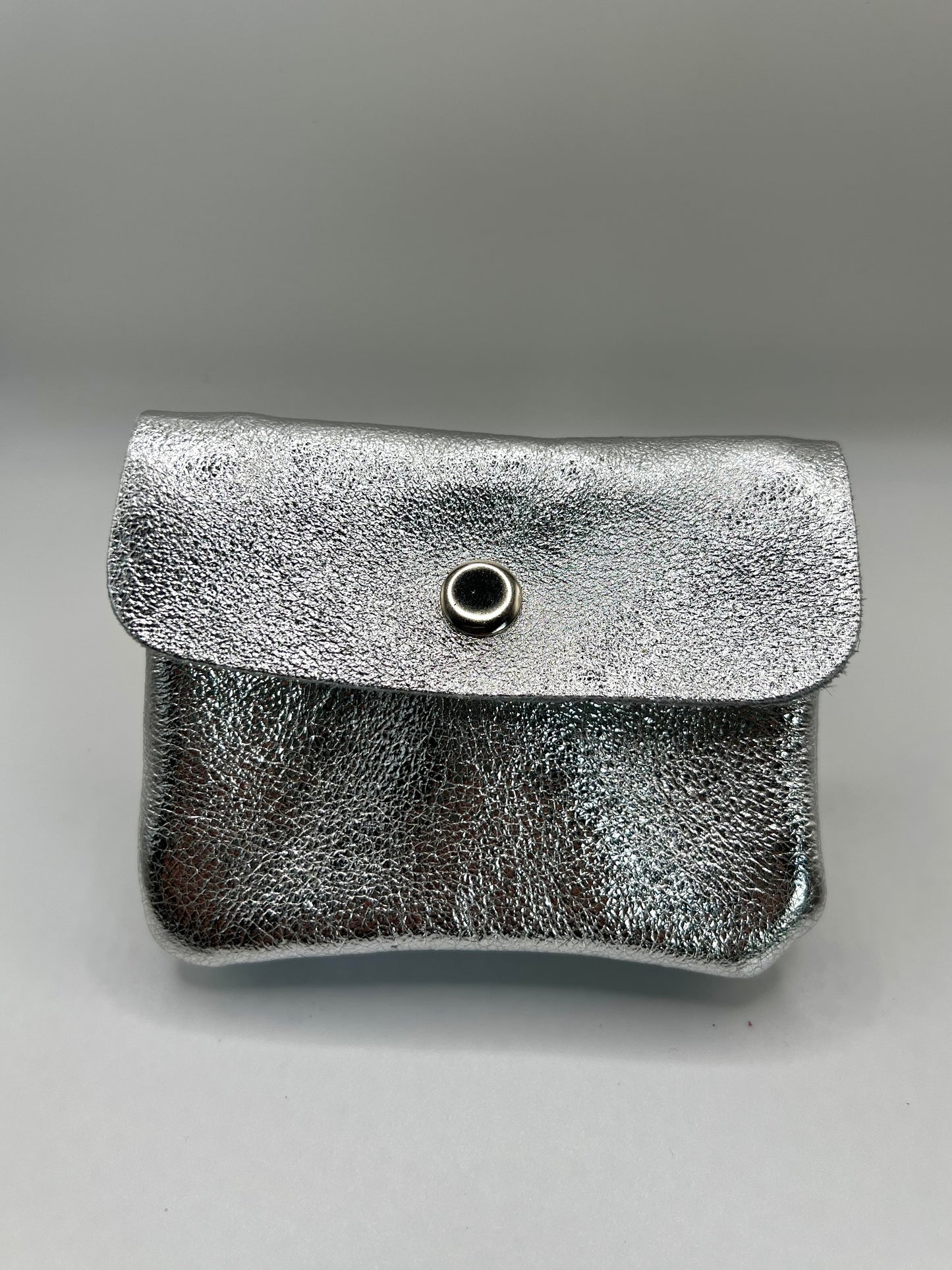 Penny Small Metallic Leather Purse - Assorted Colours