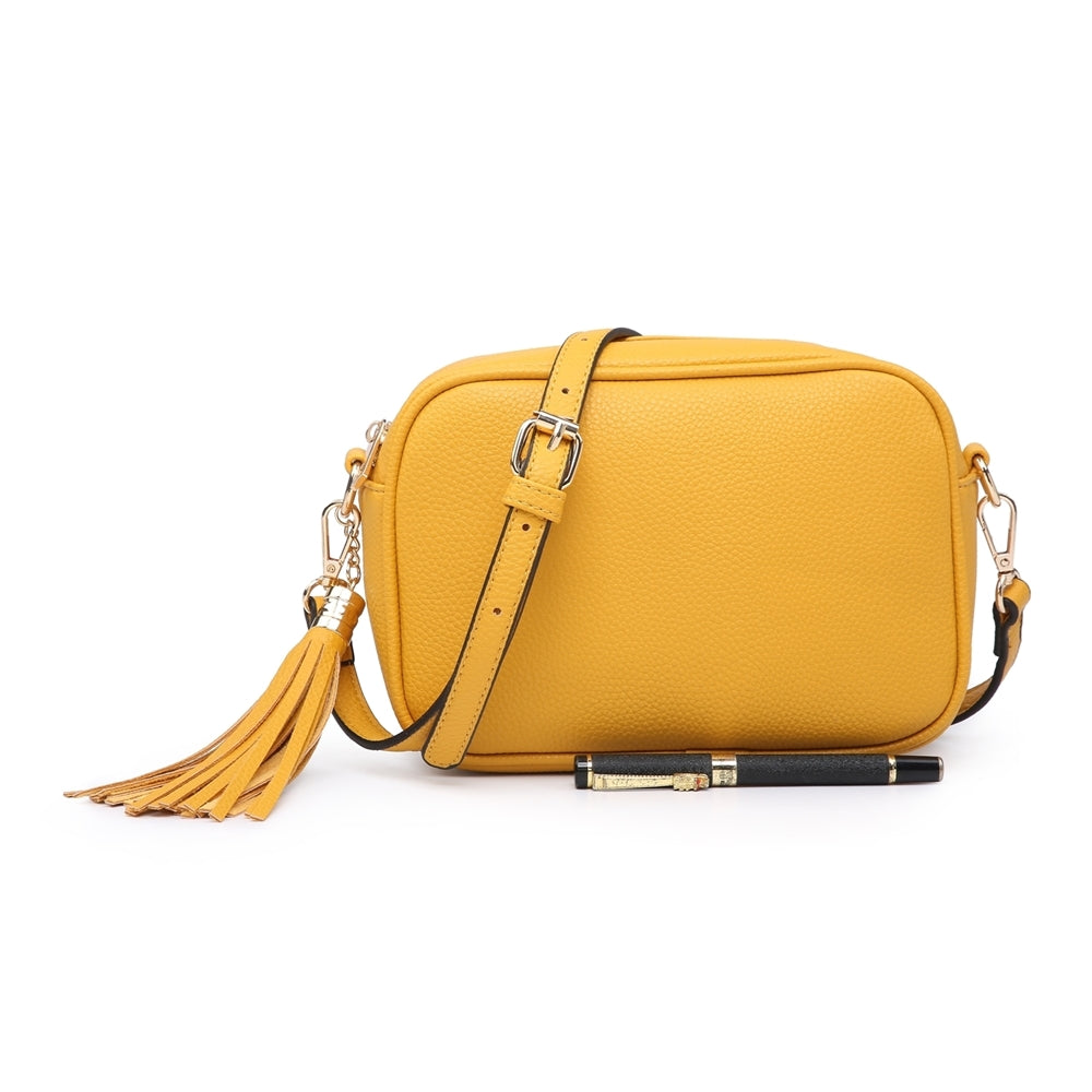 Poppy Tassel Crossbody Bag