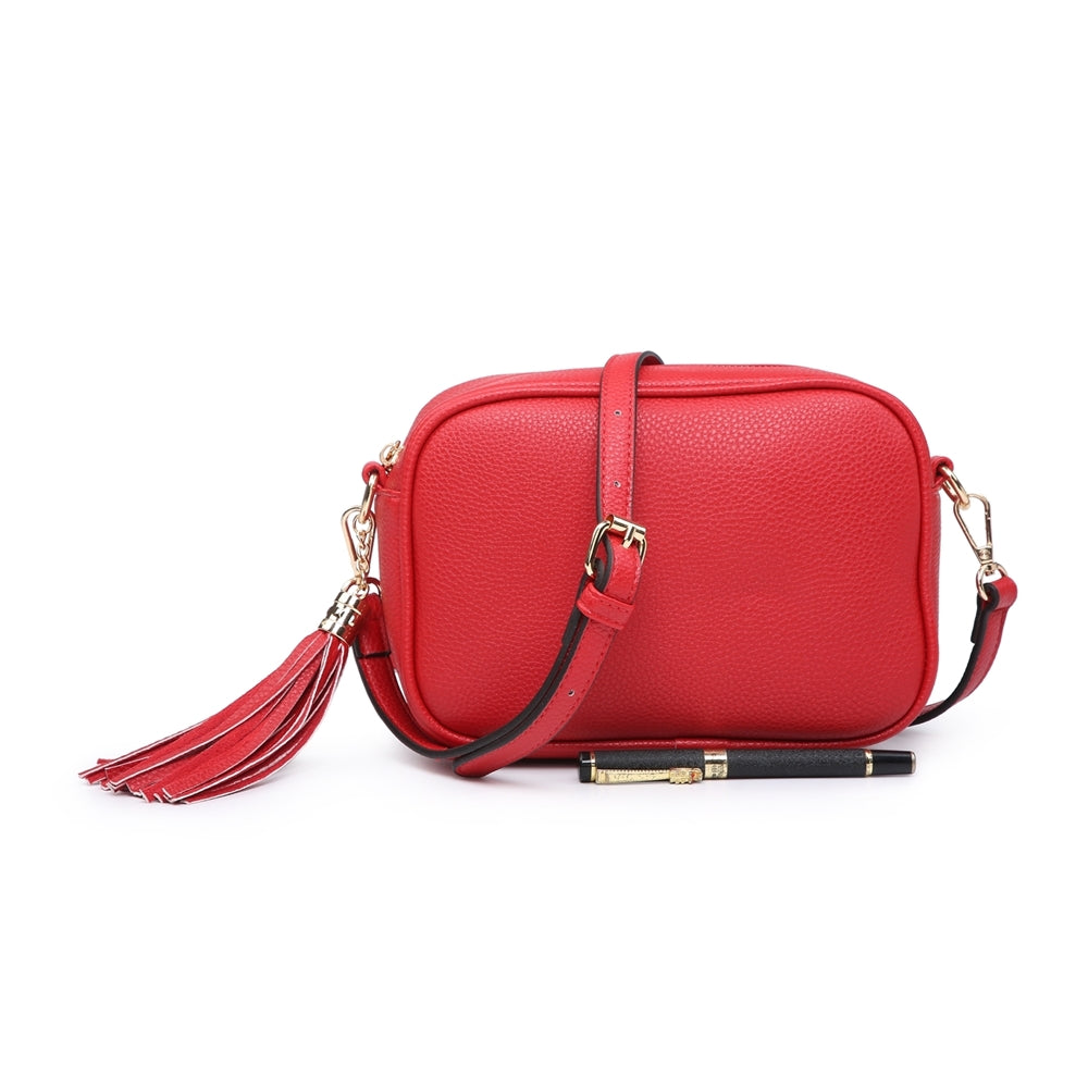 Poppy Tassel Crossbody Bag