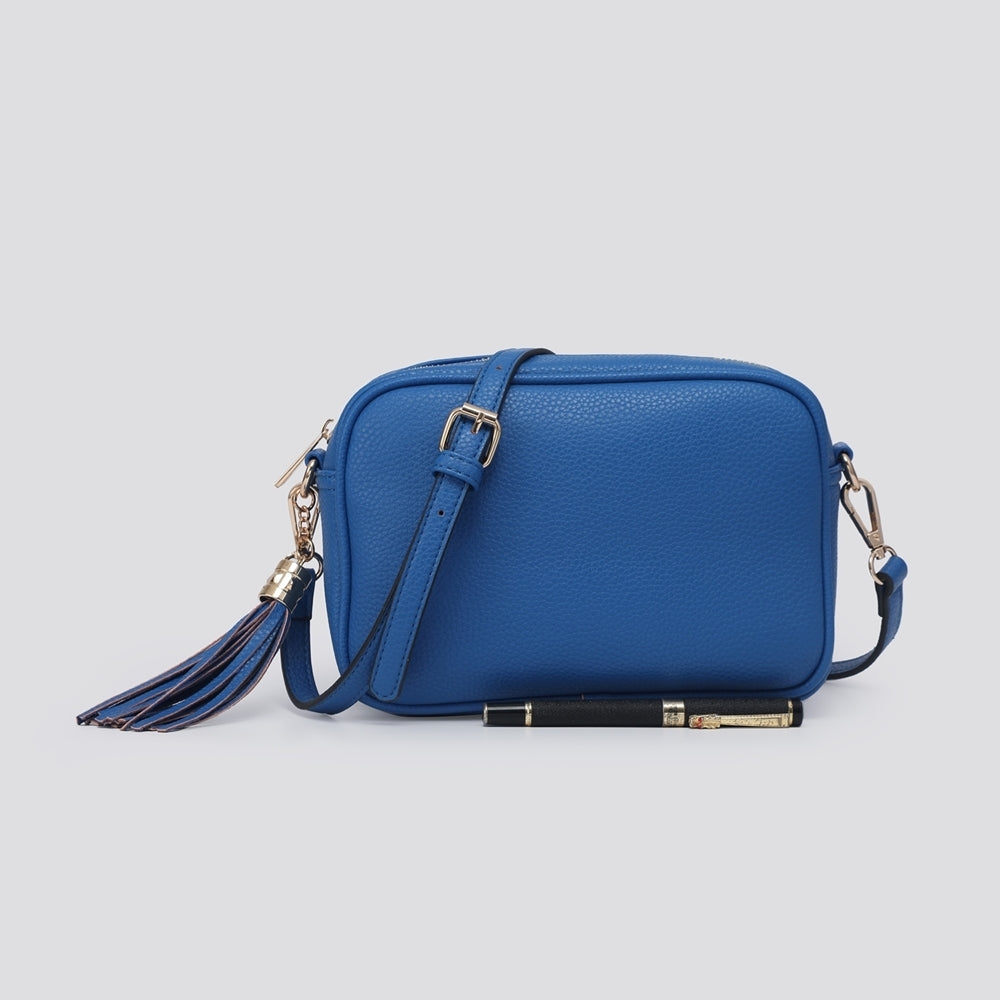 Poppy Tassel Crossbody Bag