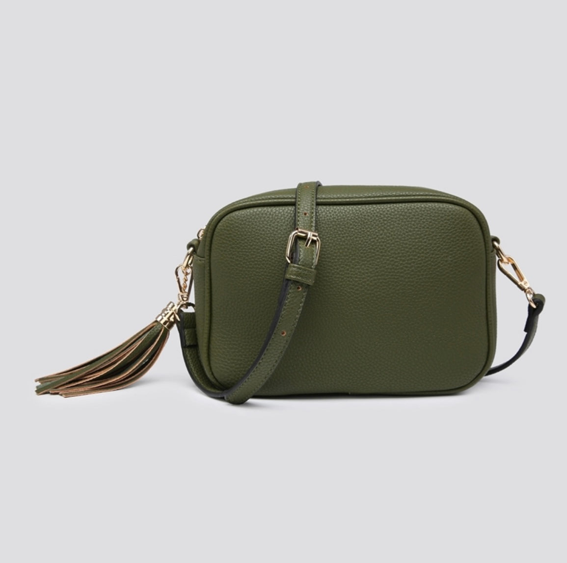 Poppy Tassel Crossbody Bag