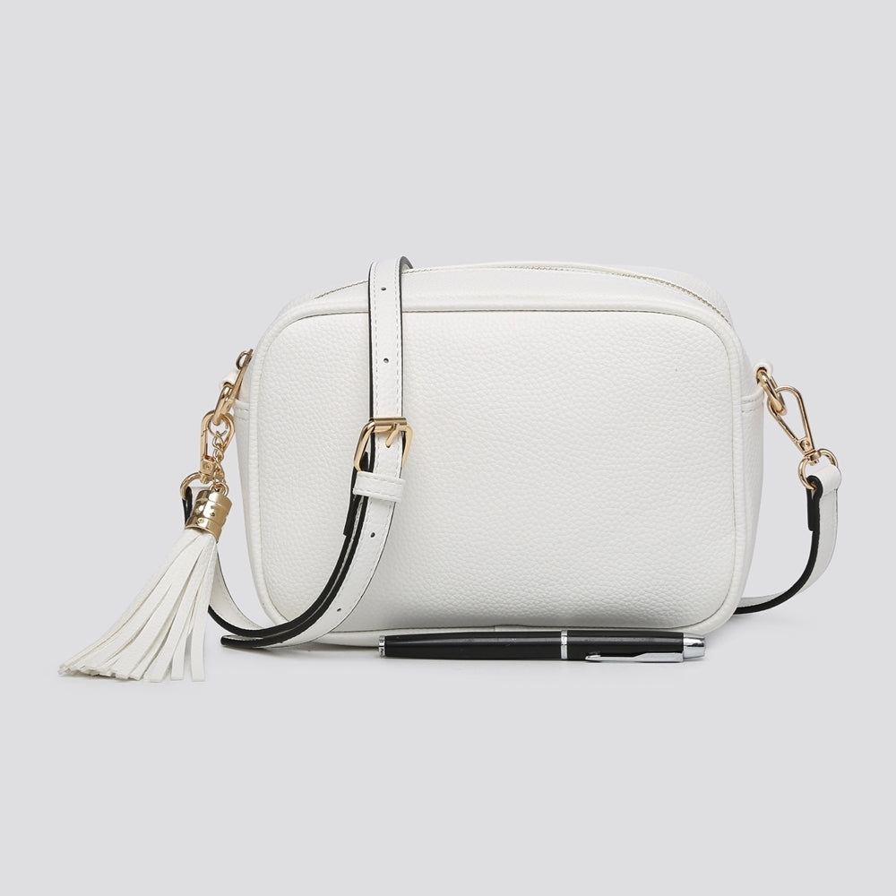 Poppy Tassel Crossbody Bag