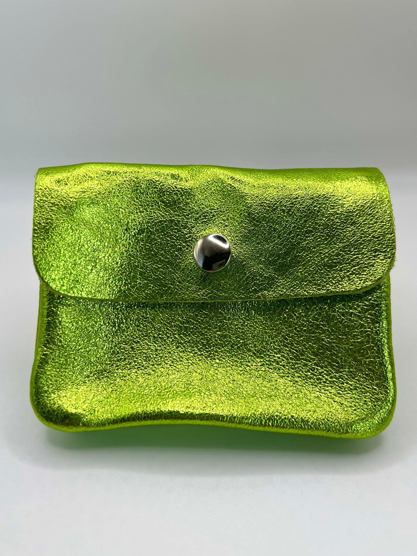 Penny Small Metallic Leather Purse - Assorted Colours