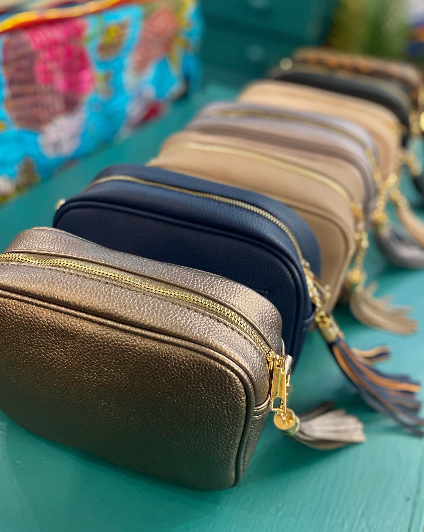 Poppy Tassel Crossbody Bag