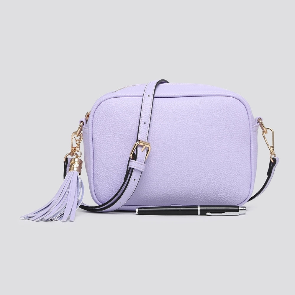Poppy Tassel Crossbody Bag