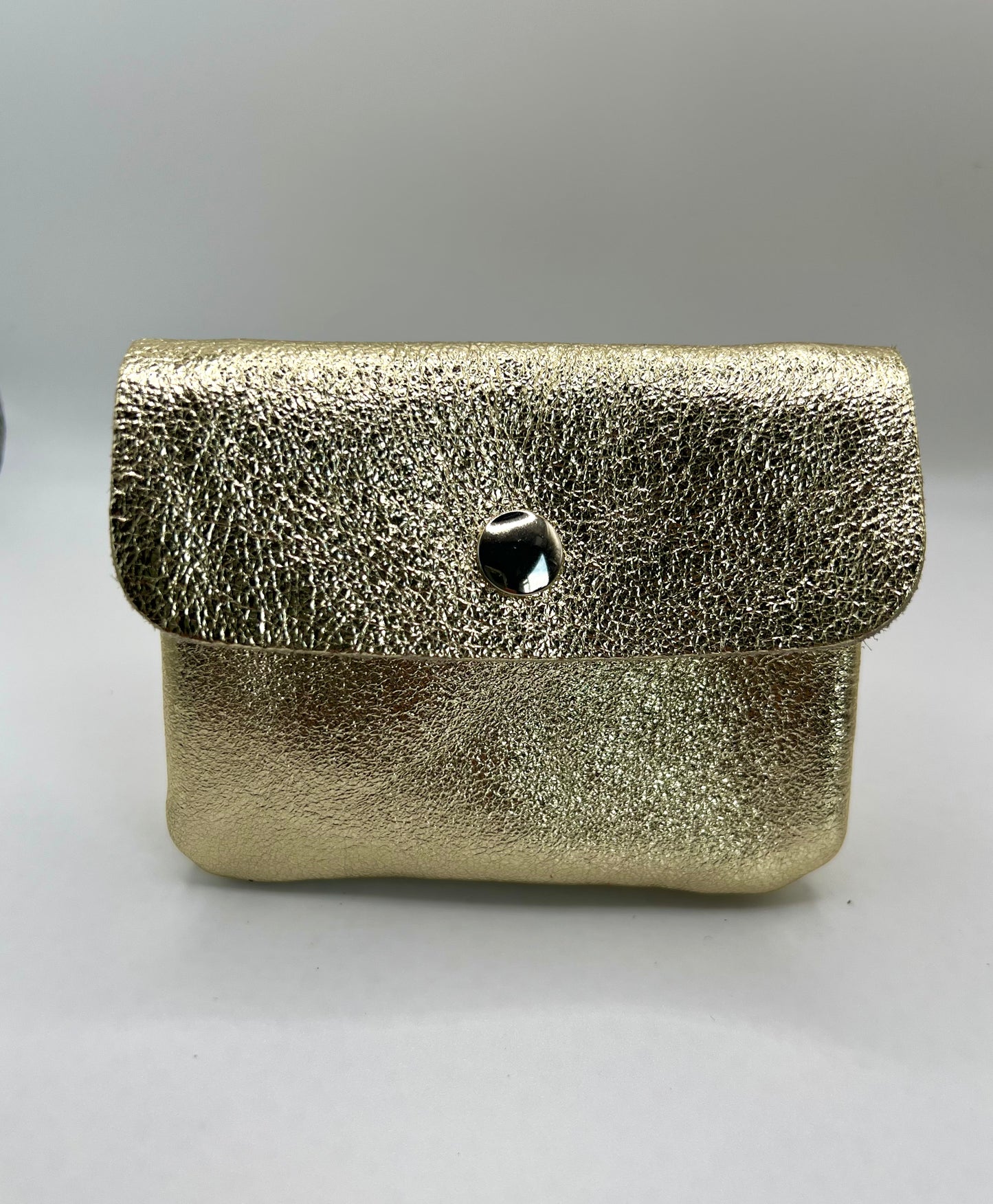 Penny Small Metallic Leather Purse - Assorted Colours