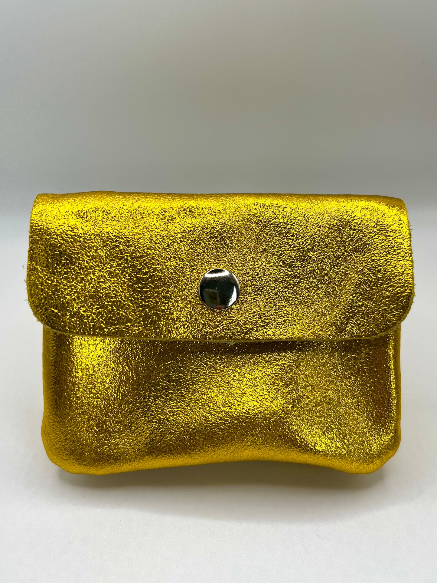 Penny Small Metallic Leather Purse - Assorted Colours