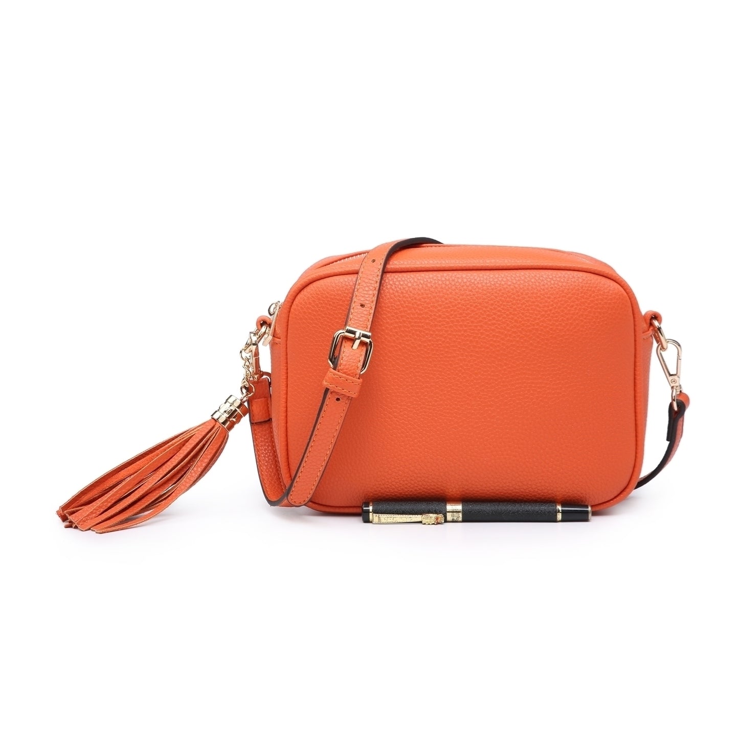 Tassel Crossbody Bag orange