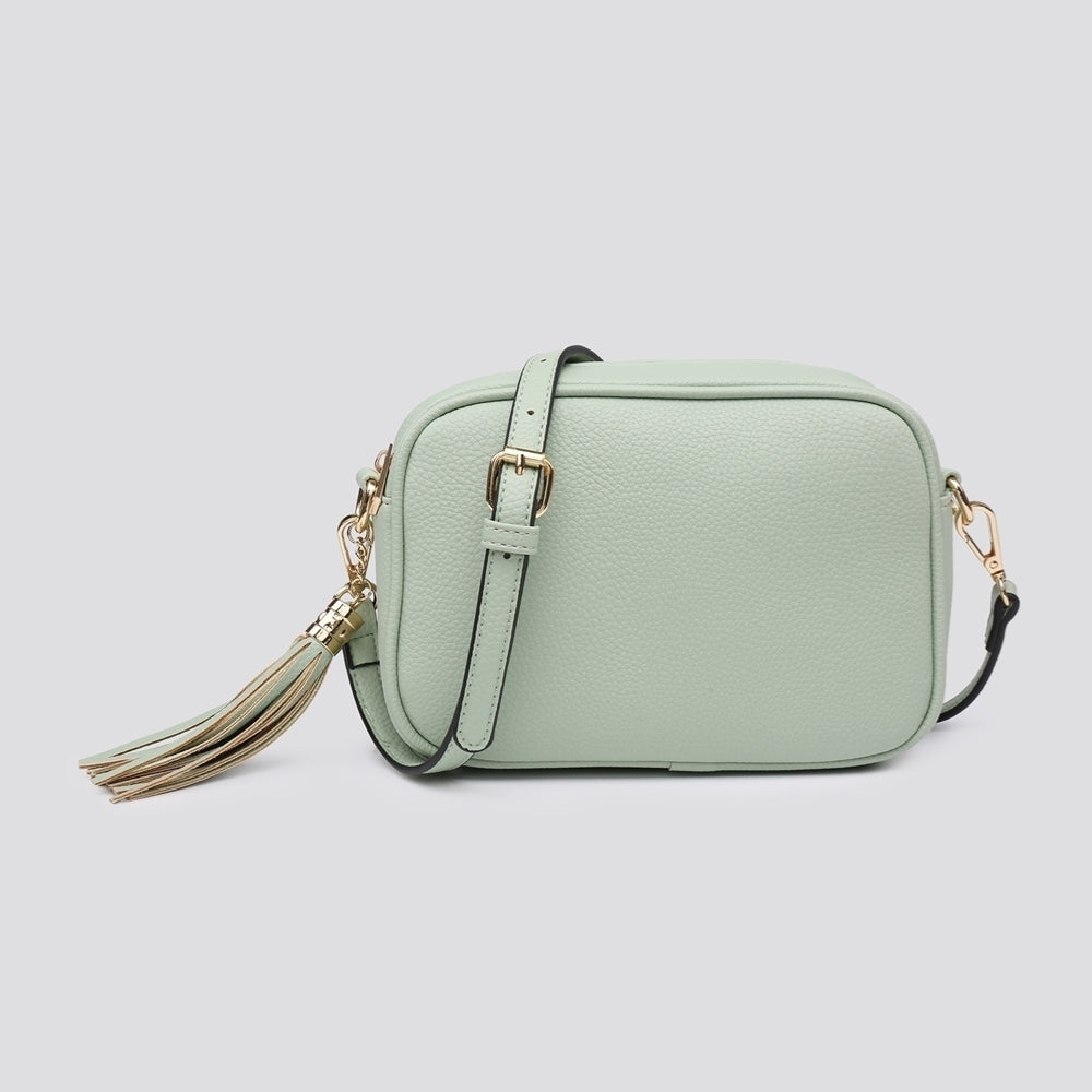 Poppy Tassel Crossbody Bag