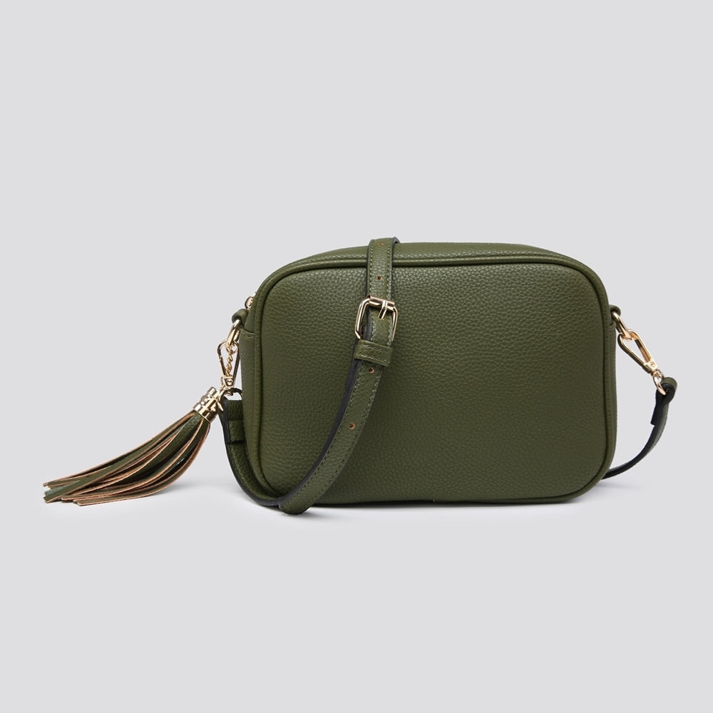 Poppy Tassel Crossbody Bag